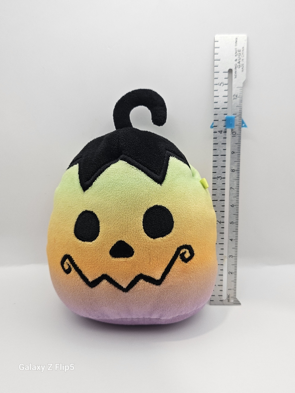 Kids Halloween Pumpkin Plush Costume Accessory - Multicolor